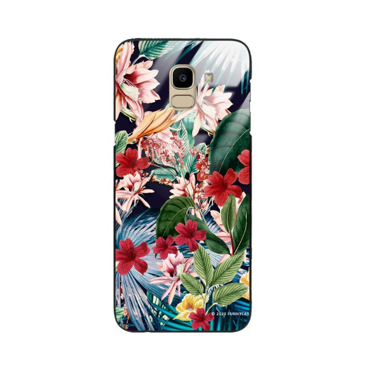 Etui Samsung GALAXY J6 2018, ST_DARK-JUNGLE12 Wzory - FunnyCase