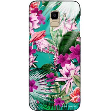 Etui Samsung GALAXY J6 2018, ST_DARK-JUNGLE4 Wzory - FunnyCase