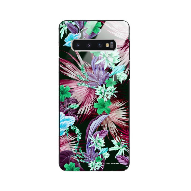 Etui Samsung GALAXY S10, ST_DARK-JUNGLE12 Wzory - FunnyCase