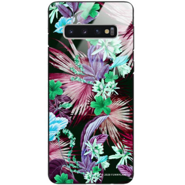 Etui Samsung GALAXY S10, ST_DARK-JUNGLE12 Wzory - FunnyCase