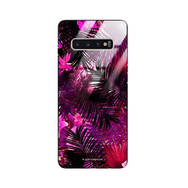 Etui Samsung GALAXY S10 PLUS, ST_DARK-JUNGLE10 Wzory - FunnyCase