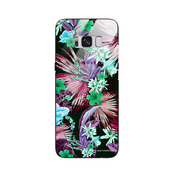 Etui Samsung GALAXY S8, ST_DARK-JUNGLE12 Wzory - FunnyCase