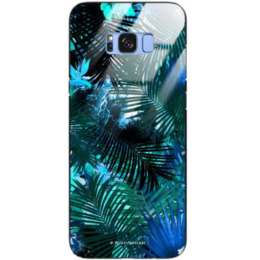 Etui Samsung GALAXY S8 PLUS, ST_DARK-JUNGLE19 Wzory - FunnyCase