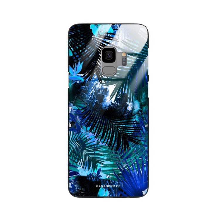 Etui Samsung GALAXY S9, ST_DARK-JUNGLE1 Wzory - FunnyCase