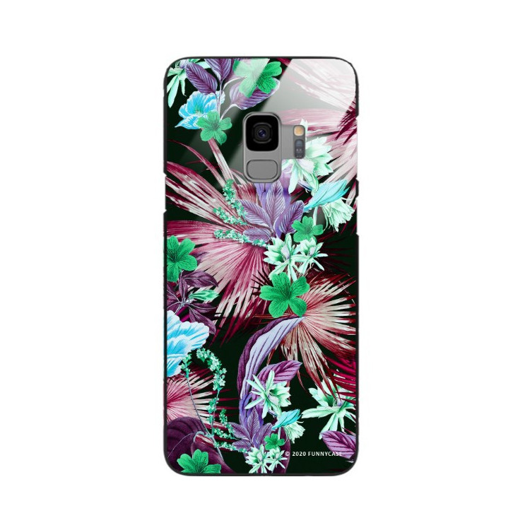 Etui Samsung GALAXY S9, ST_DARK-JUNGLE12 Wzory - FunnyCase