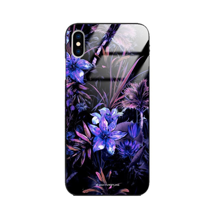 Etui Apple IPHONE X / XS, ST_DARK-JUNGLE23 Wzory - FunnyCase