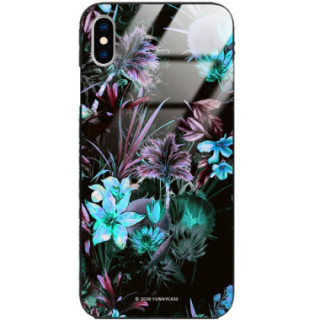 Etui Apple IPHONE X / XS, ST_DARK-JUNGLE9 Wzory - FunnyCase