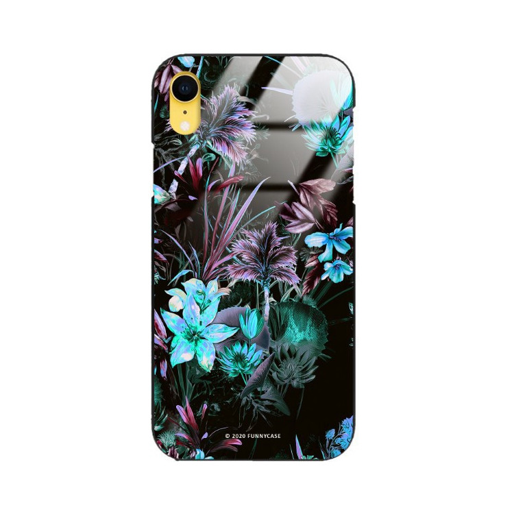 Etui Apple IPHONE XR, ST_DARK-JUNGLE9 Wzory - FunnyCase