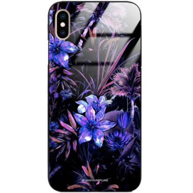 Etui Apple IPHONE XS MAX, ST_DARK-JUNGLE23 Wzory - FunnyCase