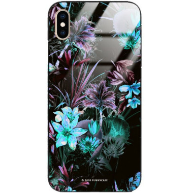 Etui Apple IPHONE XS MAX, ST_DARK-JUNGLE9 Wzory - FunnyCase