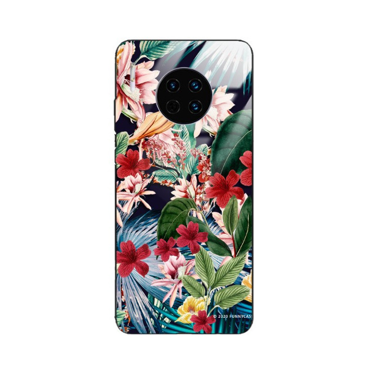 Etui Huawei MATE 30, ST_DARK-JUNGLE12 Wzory - FunnyCase