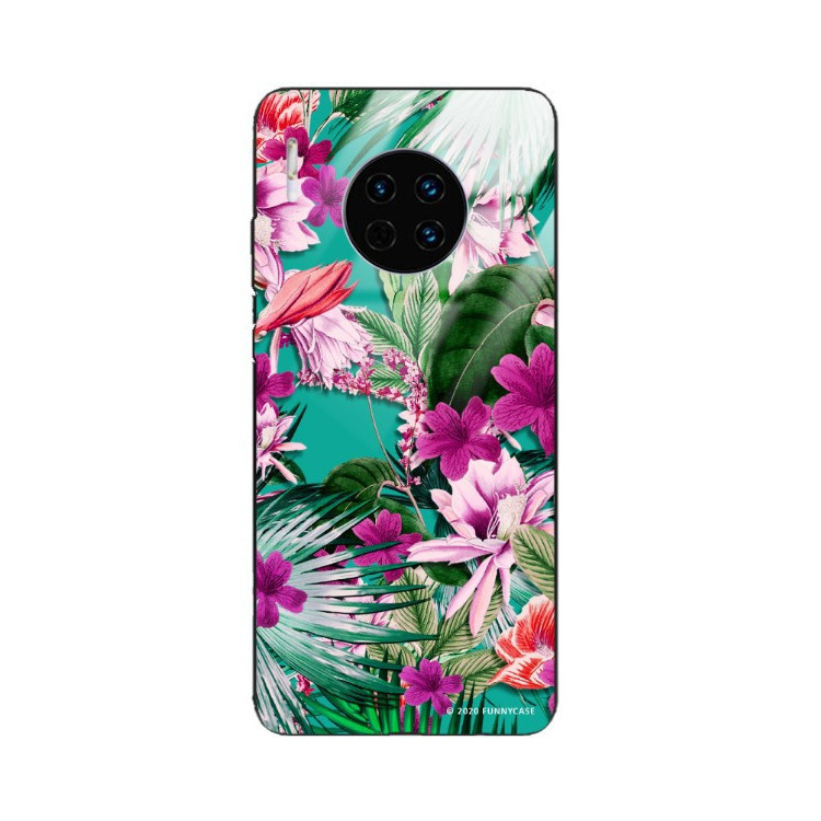 Etui Huawei MATE 30, ST_DARK-JUNGLE4 Wzory - FunnyCase