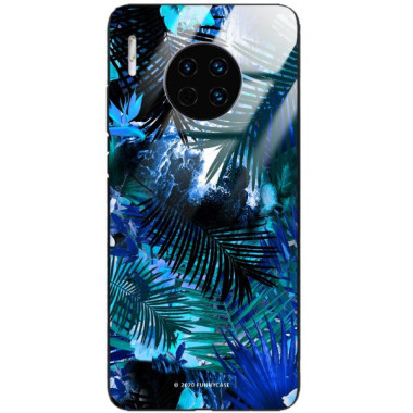 Etui Huawei MATE 30 PRO, ST_DARK-JUNGLE1 Wzory - FunnyCase