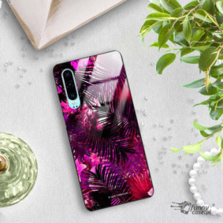 Etui Huawei P30, ST_DARK-JUNGLE10 Wzory - FunnyCase