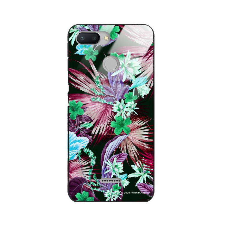 Etui Xiaomi REDMI 6, ST_DARK-JUNGLE12 Wzory - FunnyCase