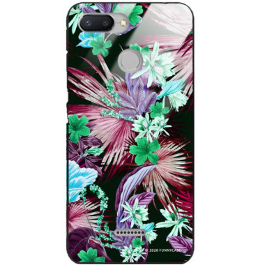 Etui Xiaomi REDMI 6, ST_DARK-JUNGLE12 Wzory - FunnyCase