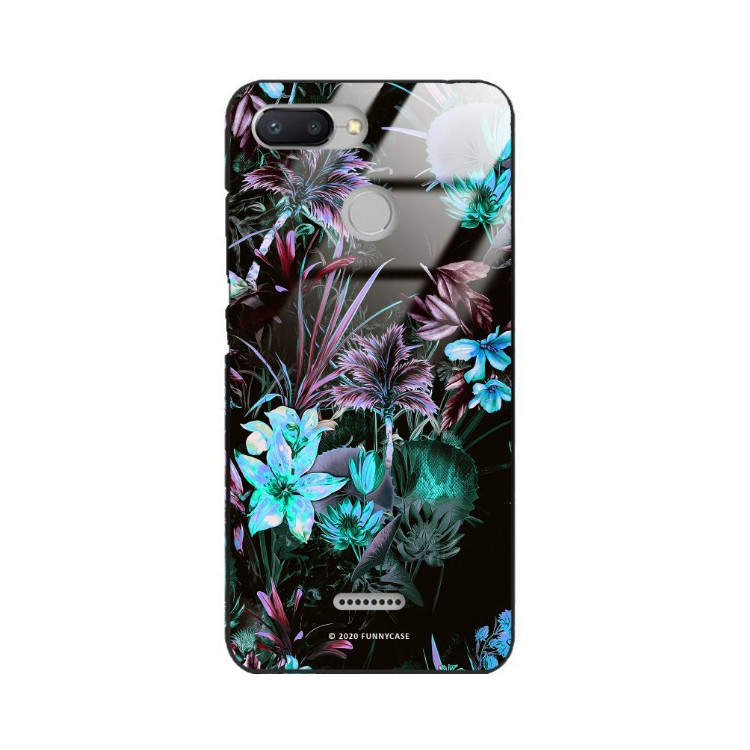 Etui Xiaomi REDMI 6, ST_DARK-JUNGLE9 Wzory - FunnyCase