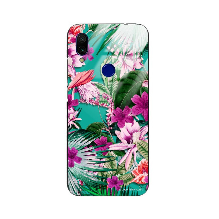 Etui Xiaomi REDMI 7, ST_DARK-JUNGLE4 Wzory - FunnyCase