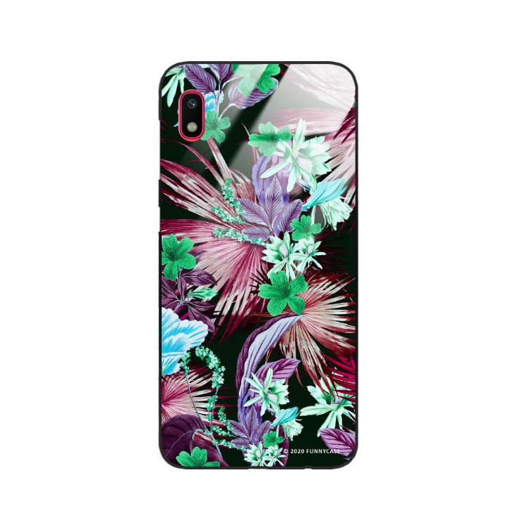 Etui Samsung GALAXY A10, ST_DARK-JUNGLE12 Wzory - FunnyCase