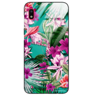 Etui Samsung GALAXY A10, ST_DARK-JUNGLE4 Wzory - FunnyCase