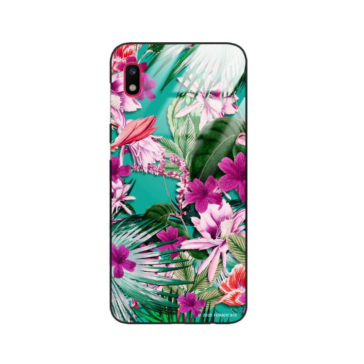 Etui Samsung GALAXY A10, ST_DARK-JUNGLE4 Wzory - FunnyCase