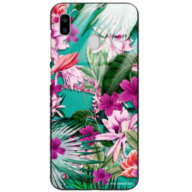 Etui Samsung GALAXY A20E, ST_DARK-JUNGLE4 Wzory - FunnyCase