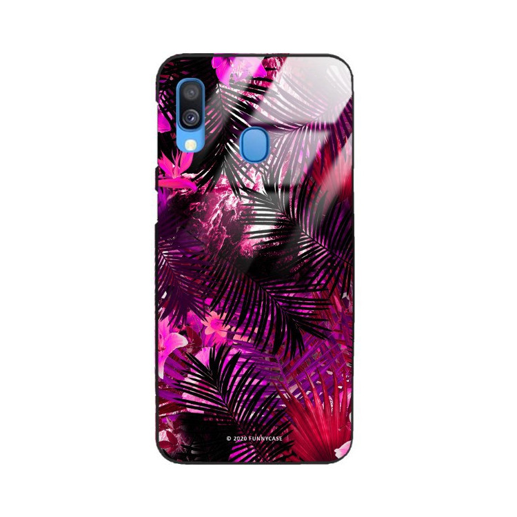 Etui Samsung GALAXY A40, ST_DARK-JUNGLE10 Wzory - FunnyCase