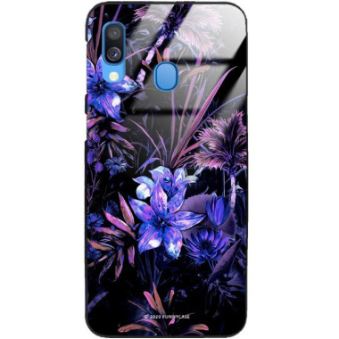 Etui Samsung GALAXY A40, ST_DARK-JUNGLE23 Wzory - FunnyCase