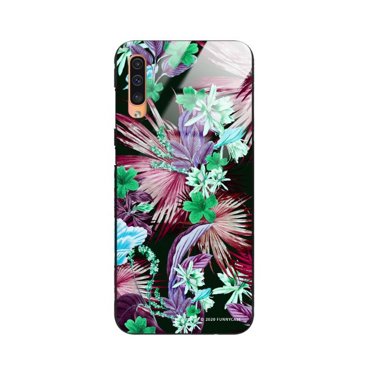 Etui Samsung GALAXY A50 / A30S / A50S, ST_DARK-JUNGLE12 Wzory - FunnyCase