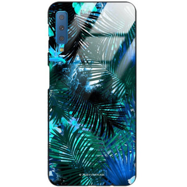 Etui Samsung GALAXY A7 2018, ST_DARK-JUNGLE19 Wzory - FunnyCase