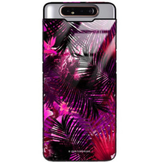 Etui Samsung GALAXY A80, ST_DARK-JUNGLE10 Wzory - FunnyCase