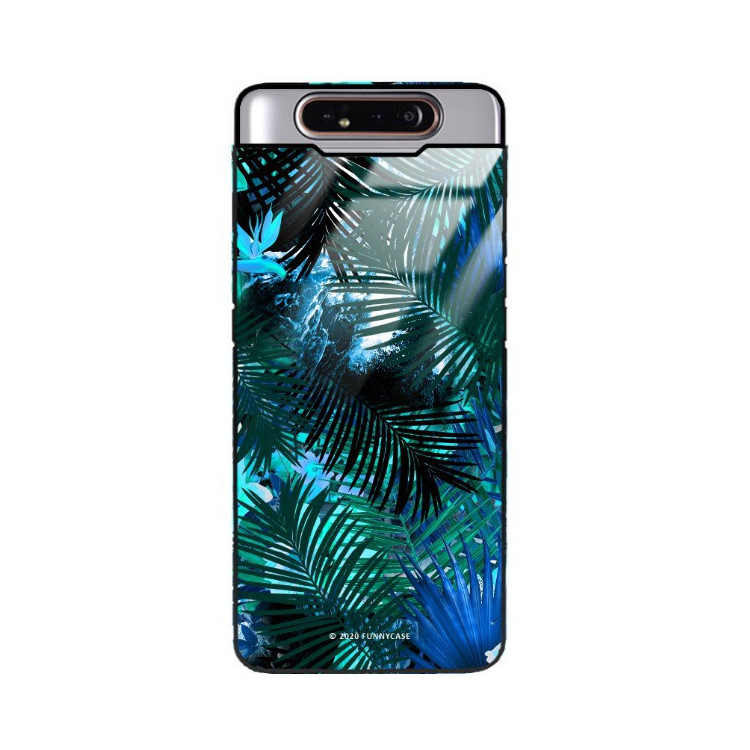 Etui Samsung GALAXY A80, ST_DARK-JUNGLE19 Wzory - FunnyCase