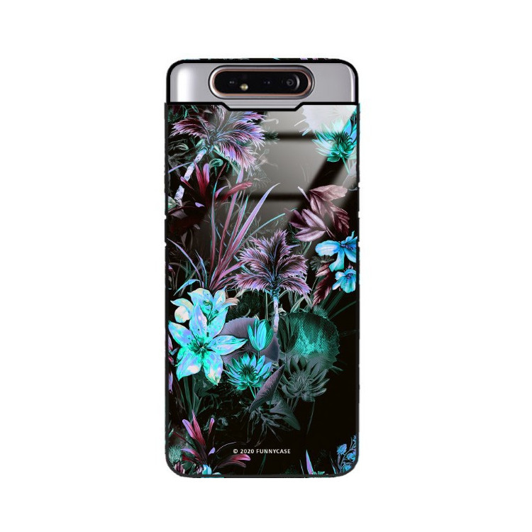 Etui Samsung GALAXY A80, ST_DARK-JUNGLE9 Wzory - FunnyCase