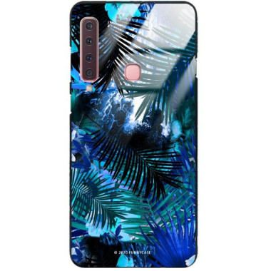 Etui Samsung GALAXY A9 2018, ST_DARK-JUNGLE1 Wzory - FunnyCase