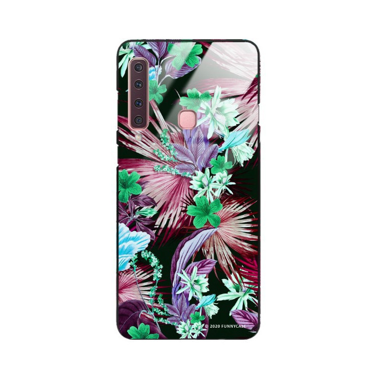 Etui Samsung GALAXY A9 2018, ST_DARK-JUNGLE12 Wzory - FunnyCase