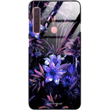 Etui Samsung GALAXY A9 2018, ST_DARK-JUNGLE23 Wzory - FunnyCase