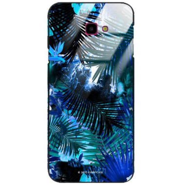 Etui Samsung GALAXY J4 PLUS 2018, ST_DARK-JUNGLE1 Wzory - FunnyCase