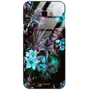 Etui Samsung GALAXY J4 PLUS 2018, ST_DARK-JUNGLE9 Wzory - FunnyCase