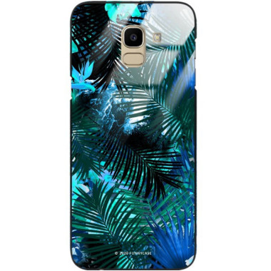 Etui Samsung GALAXY J6 2018, ST_DARK-JUNGLE19 Wzory - FunnyCase