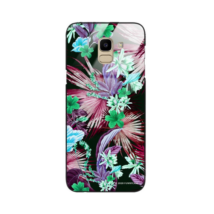 Etui Samsung GALAXY J6 2018, ST_DARK-JUNGLE12 Wzory - FunnyCase