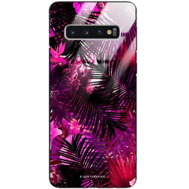 Etui Samsung GALAXY S10, ST_DARK-JUNGLE10 Wzory - FunnyCase