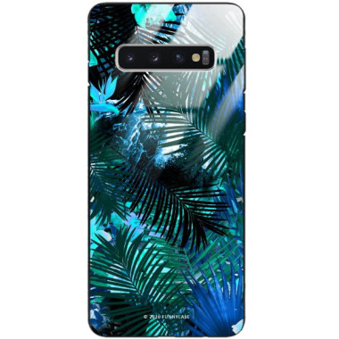 Etui Samsung GALAXY S10, ST_DARK-JUNGLE19 Wzory - FunnyCase