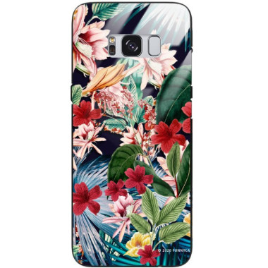 Etui Samsung GALAXY S8, ST_DARK-JUNGLE12 Wzory - FunnyCase