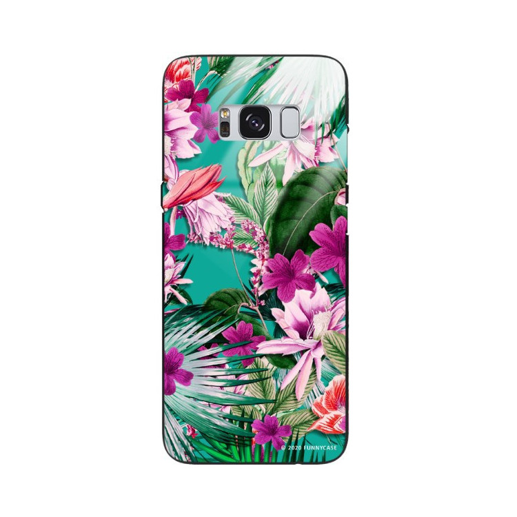 Etui Samsung GALAXY S8, ST_DARK-JUNGLE4 Wzory - FunnyCase