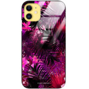 ETUI BLACK CASE GLASS NA TELEFON APPLE IPHONE 11 ST_DARK-JUNGLE10