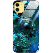 ETUI BLACK CASE GLASS NA TELEFON APPLE IPHONE 11 ST_DARK-JUNGLE19