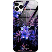 ETUI BLACK CASE GLASS NA TELEFON APPLE IPHONE 11 PRO ST_DARK-JUNGLE23