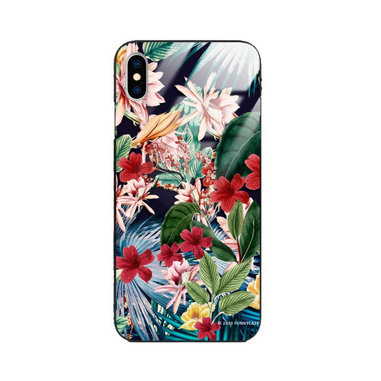 Etui Apple IPHONE X / XS, ST_DARK-JUNGLE12 Wzory - FunnyCase