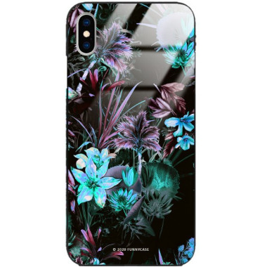 Etui Apple IPHONE X / XS, ST_DARK-JUNGLE9 Wzory - FunnyCase