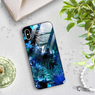 Etui Apple IPHONE XS MAX, ST_DARK-JUNGLE1 Wzory - FunnyCase